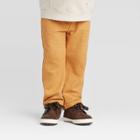 Toddler Boys' Cider Rib Sweatpants - Art Class Mustard Yellow 12m, Toddler Boy's, Gold