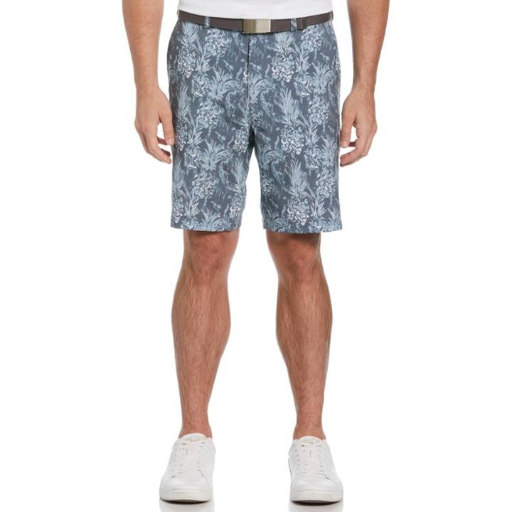 Jack Nicklaus Men's Printed Golf Shorts 9 - Pineapple Gray