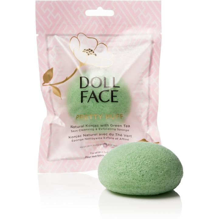 Doll Face Konjac Sponges Green Tea