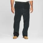 Men's Big & Tall Straight Fit Corduroy Trouser - Goodfellow & Co Old World Navy