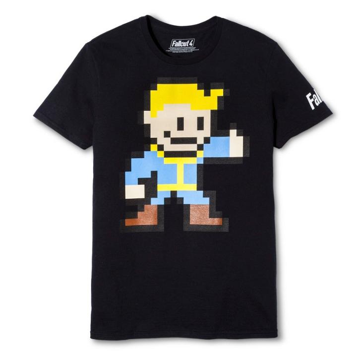 Men's Fallout Vault Boy T-shirt - Black