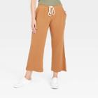 Women's High-rise Knit Flare Pull-on Pants - Universal Thread Brown