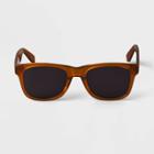 Men's Acetate Square Surf Sunglasses - Goodfellow & Co Brown