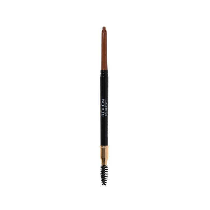Revlon Colorstay Waterproof Brow Pencil With Brush And Angled Tip - 215 Auburn