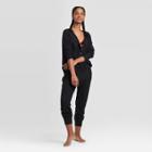 Women's Thermal Lounge Top - Colsie Black M, Women's,
