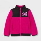 Nickelodeon Girls' Jojo Siwa Fleece Jacket - Pink