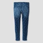 Girls' Star Soft Jeggings - Cat & Jack Medium Wash