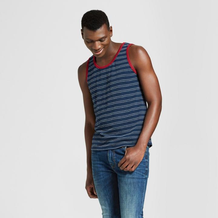 Men's Standard Fit Americana Tank Top - Goodfellow & Co Ripe Red