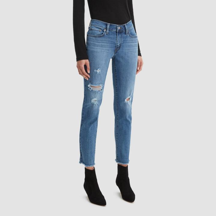 Levi's Women's New Boyfriend Jeans - Hawaii Blue