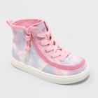 Toddler Billy Footwear Zipper High Top Apparel Sneakers - Pink/multi