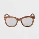 Women's Cateye Blue Light Filtering Glasses - A New Day Tan