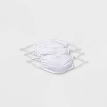 Kids' 3pk Masks - Harper & Elliott White