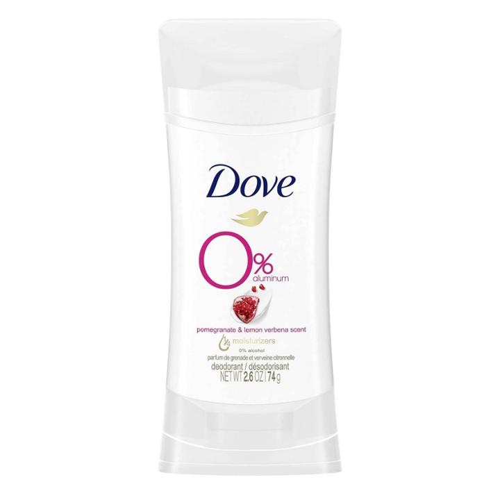 Dove Beauty Dove 0% Aluminum Pomegranate & Lemon Verbena Deodorant