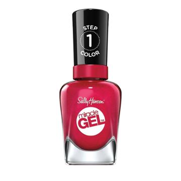 Sally Hansen Miracle Gel Nail Polish - 469/555 Bordeaux Glow - 0.5 Fl Oz, 469/555 Red Glow