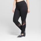 Women's Plus Size Freedom Ladder Up Mid-rise Leggings - C9 Champion Black