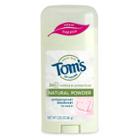 Tom's Of Maine Powder Scent Antiperspirant Deodorant Stick For Women - 2.25oz, White