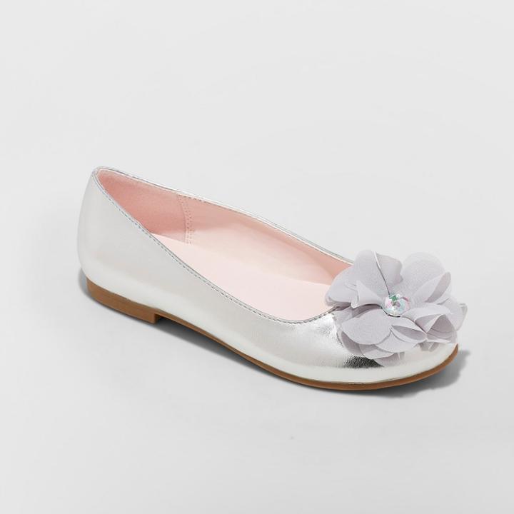 Girls' Flowers By Nina Muriel Dressy Ballet Flats -