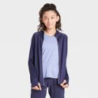 Girls' Performance Jacket - All In Motion Navy Xs, Girl's, Blue