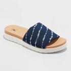 Women's Kassidy Platform Slide Sandals - Shade & Shore Navy