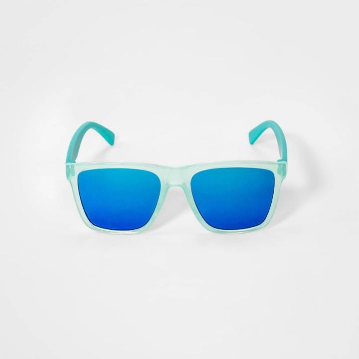 Boys' Surf Sunglasses - Cat & Jack Mint, Boy's, Green/blue