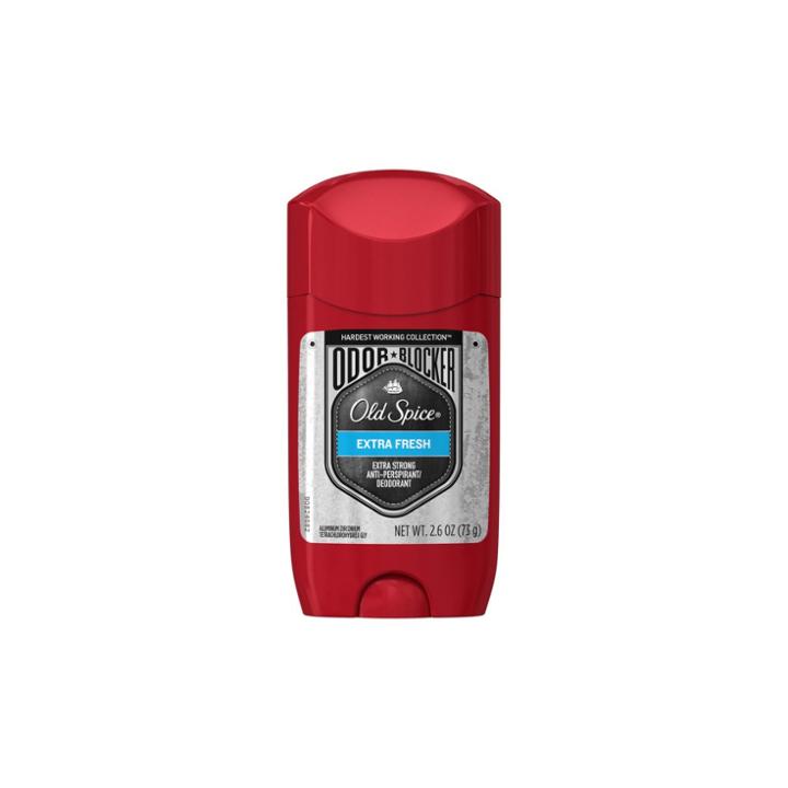 Old Spice Hardest Working Collection Odor Blocker Extra Fresh Antiperspirant And Deodorant - 2.6oz,