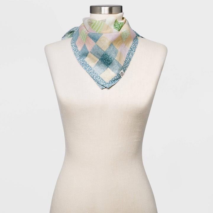 Women's Patchwork Printed Cotton Bandana - Universal Thread
