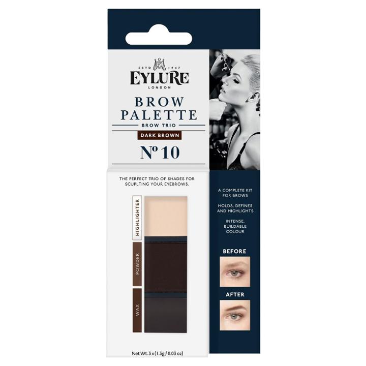 Eylure Eyebrow Brow Palette Dark Brown