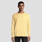 Hanes 1901 Men's Big & Tall Long Sleeve T-shirt - Yellow