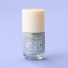 Glitter Nail Polish - 0.25 Fl Oz - More Than Magic Silver, Holographic Glitter