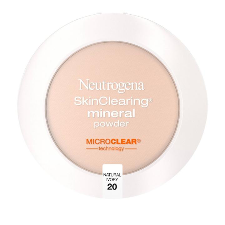Neutrogena Skin Clearing Pressed Powder - 20 Natural Ivory, Adult Unisex, Natural Ivory