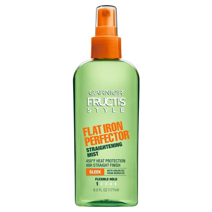 Target Garnier Fructis Style Sleek & Shine Flat Iron Perfector Flexible Hold Straightening