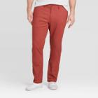 Men's Tall Slim Fit Chino Pants - Goodfellow & Co Red