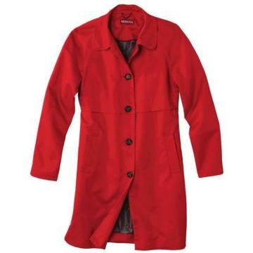 Merona Women's Topper Coat -anthem Red L