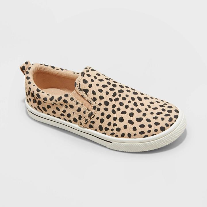 Kids' Blaine Slip-on Apparel Sneakers - Cat & Jack Brown
