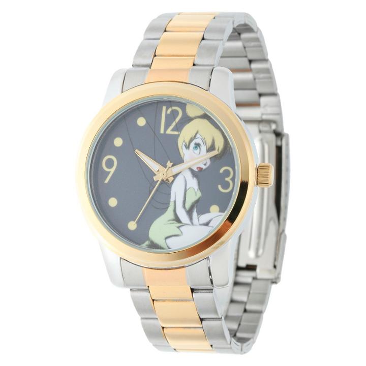 Men's Disney Tinker Bell Casual Watch With Allow Case - Two-tone,