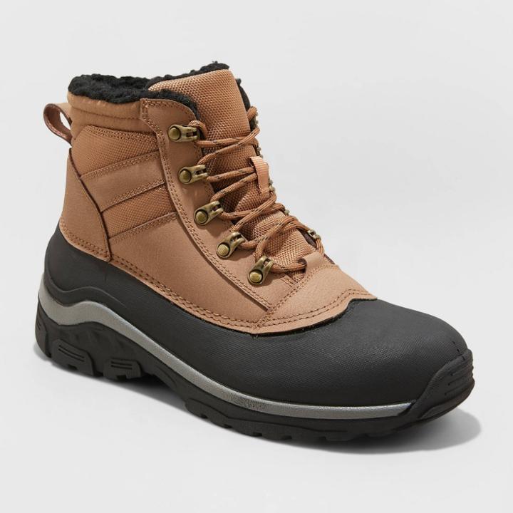 Men's Julian Waterproof Winter Boots - All In Motion Cognac