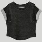 Target Afton Street Baby Boys' French Terry Short Sleeve T-shirt - Gray