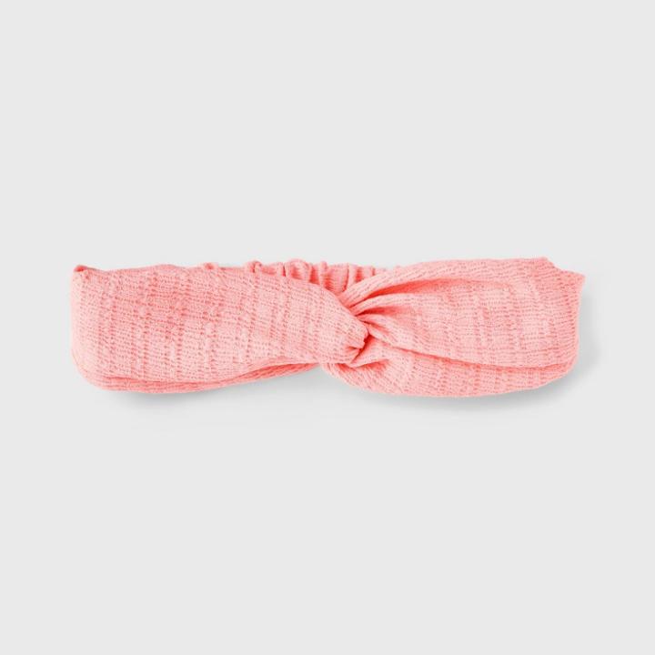 Textured Twist Headwrap - Universal Thread Pink