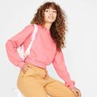 Women's Cropped Sweatshirt - Wild Fable Pink