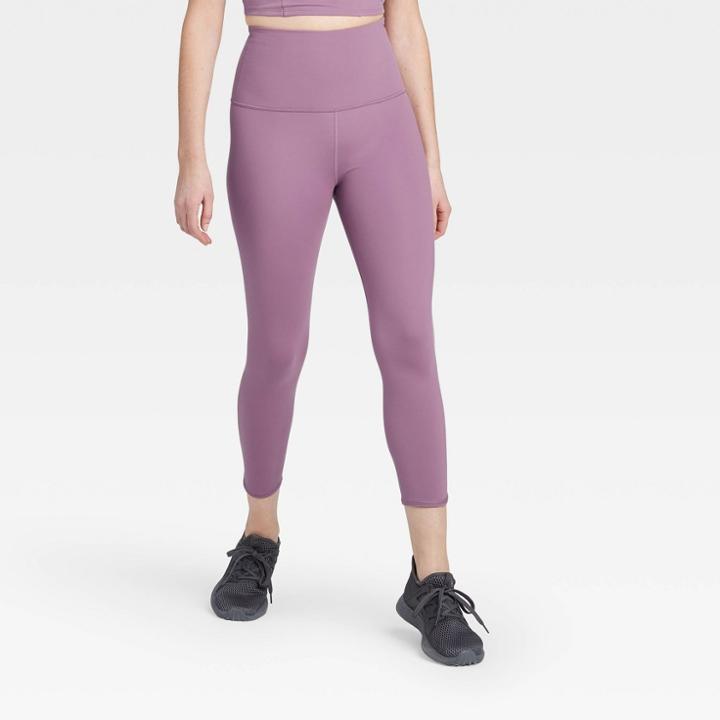 Women's Premium Ultra High-rise 7/8 Leggings 23 - All In Motion Purple S, Women's,