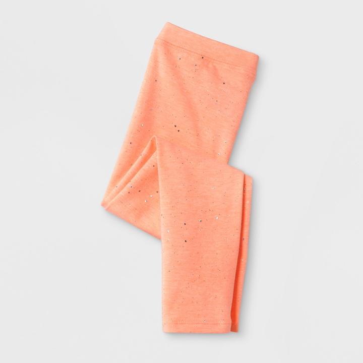 Toddler Girls' Leggings Pants - Cat & Jack Moxie Peach