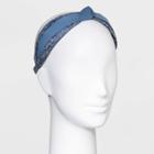 Floral Knot Headband - Universal Thread Blue