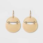Rounded Shaky Drop Earrings - Universal Thread Gold