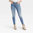 Women's High-rise Skinny Ankle Jeans - Universal Thread Medium Wash 00,