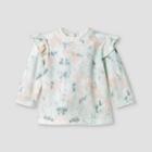 Grayson Mini Baby Girls' Tie-dye Sweatshirt - White