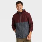 Men's Hooded Rain Coat - Goodfellow & Co Pomegranate