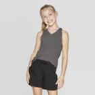 Girls' Twist Back Tank Top - C9 Champion Grey Heather