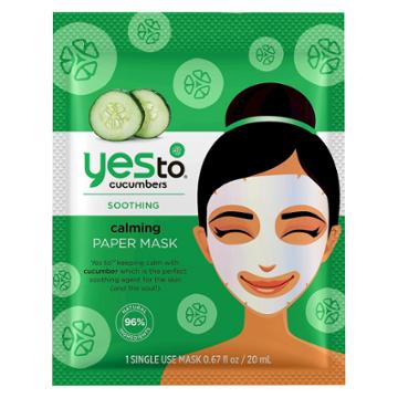 Yes To Cucumbers Calming Paper Face
