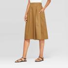 Target Women's Mid-rise Wide Leg Shorts - Prologue Satinwood