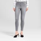 Women's Jeans High Rise Jeggings - Mossimo Gray